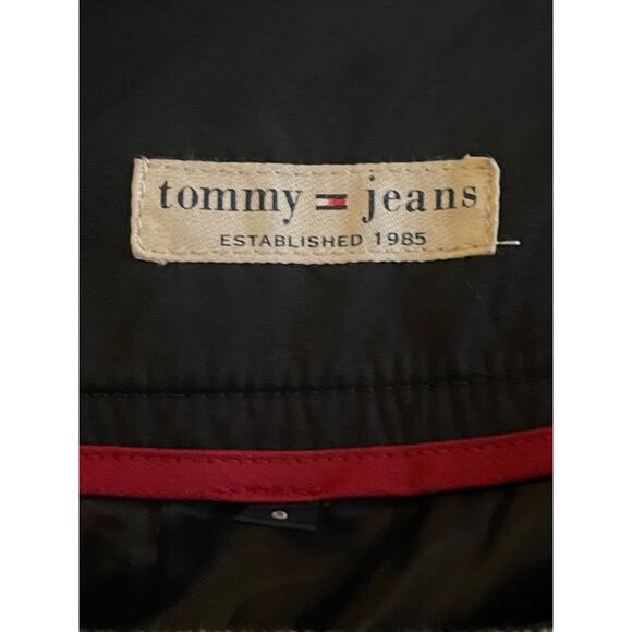 Tommy Jeans Tweed Skirt Size 9 Y2K Mini Trendy Classic Holiday Business - Picture 3 of 6